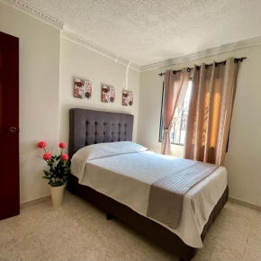 Apartamento para máximo 3 personas, habitación privada con cama doble , dos sofá cama, comodo, bonito, central, bien ubicado, en el centro de palmira